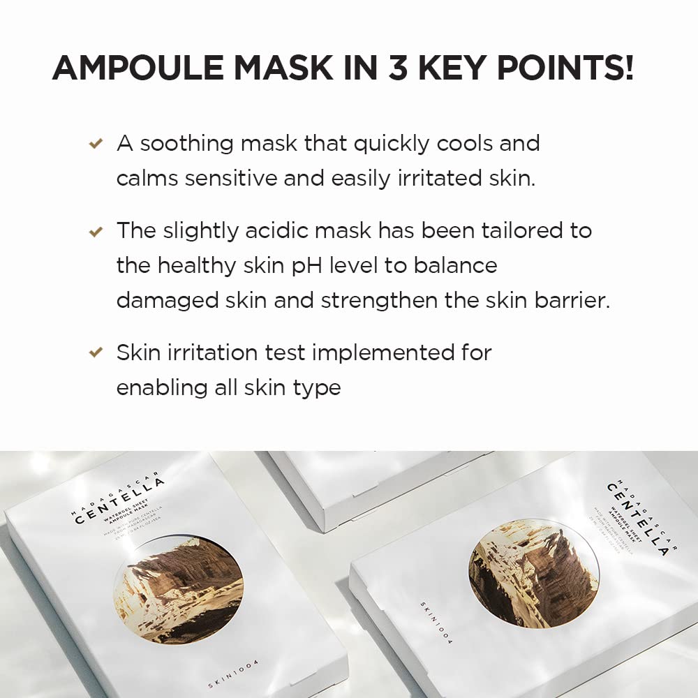Madagascar Centella Watergel Sheet Ampoule Mask (5ea)